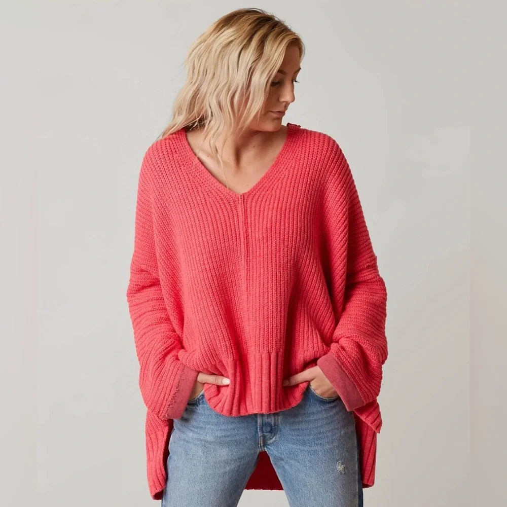 Free People Take Over Me Oversized Sweater